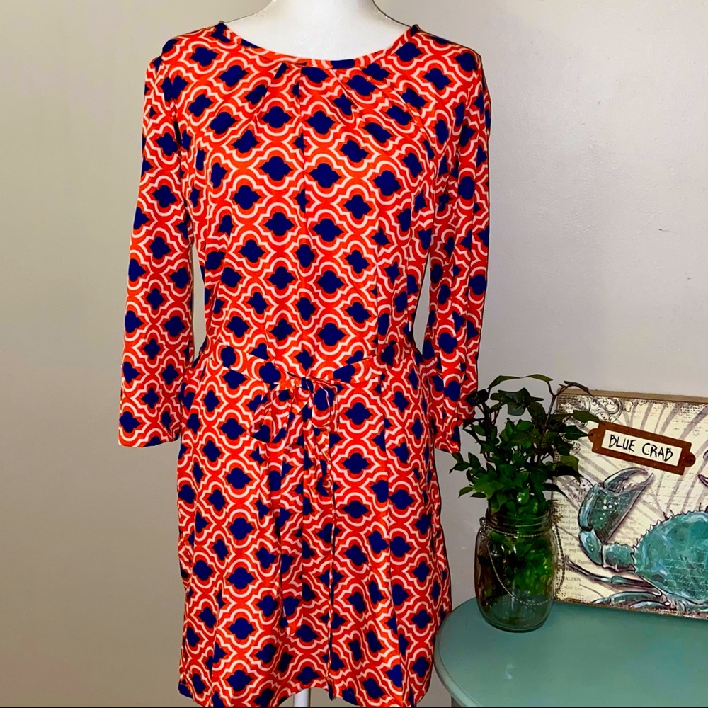 Just Style Designed in America Preppy Shift Dress